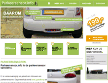 Tablet Screenshot of parkeersensor.info